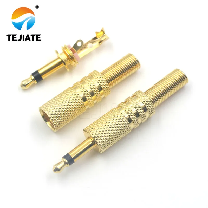 3.5mm stereo audio plug for headphones and mobile devices