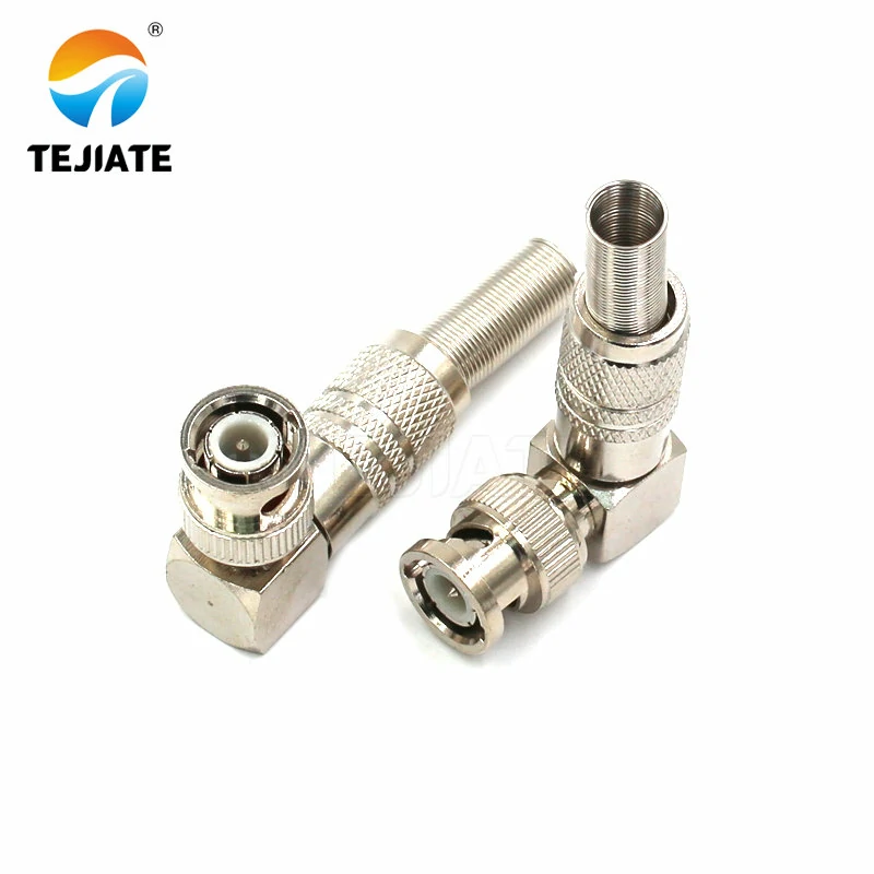 BNC-J-5 welding elbow male connector product picture BNC-J-5 welding elbow male connector product picture