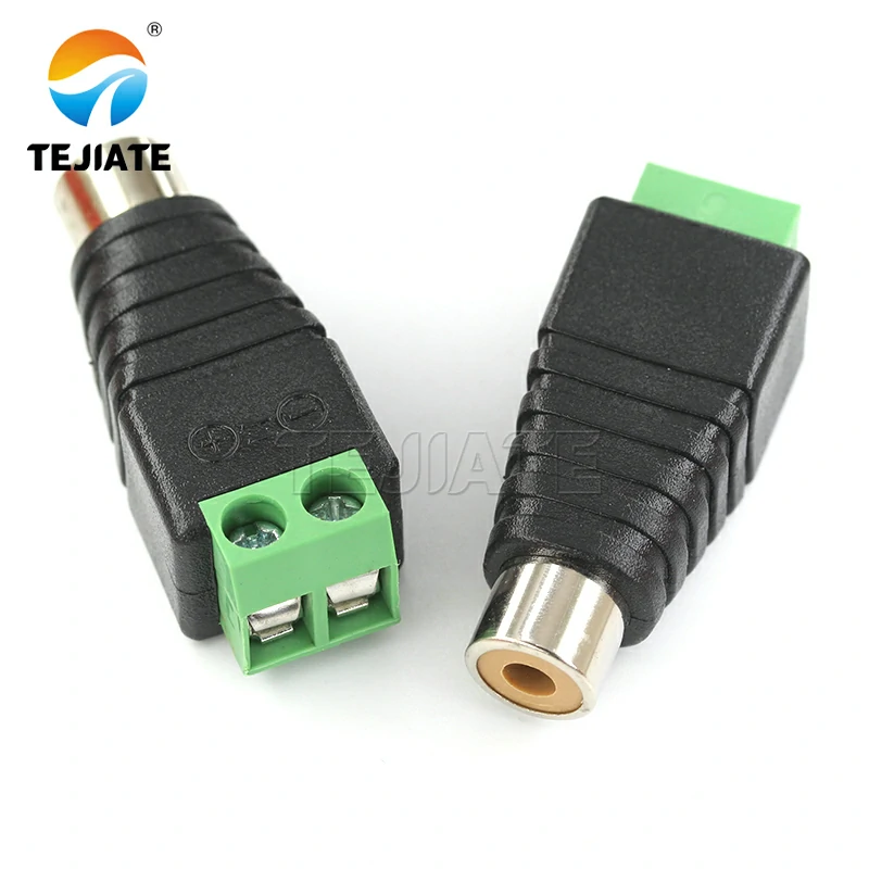 RCA Female – Black Green Product Image RCA Female – Black Green Product Image