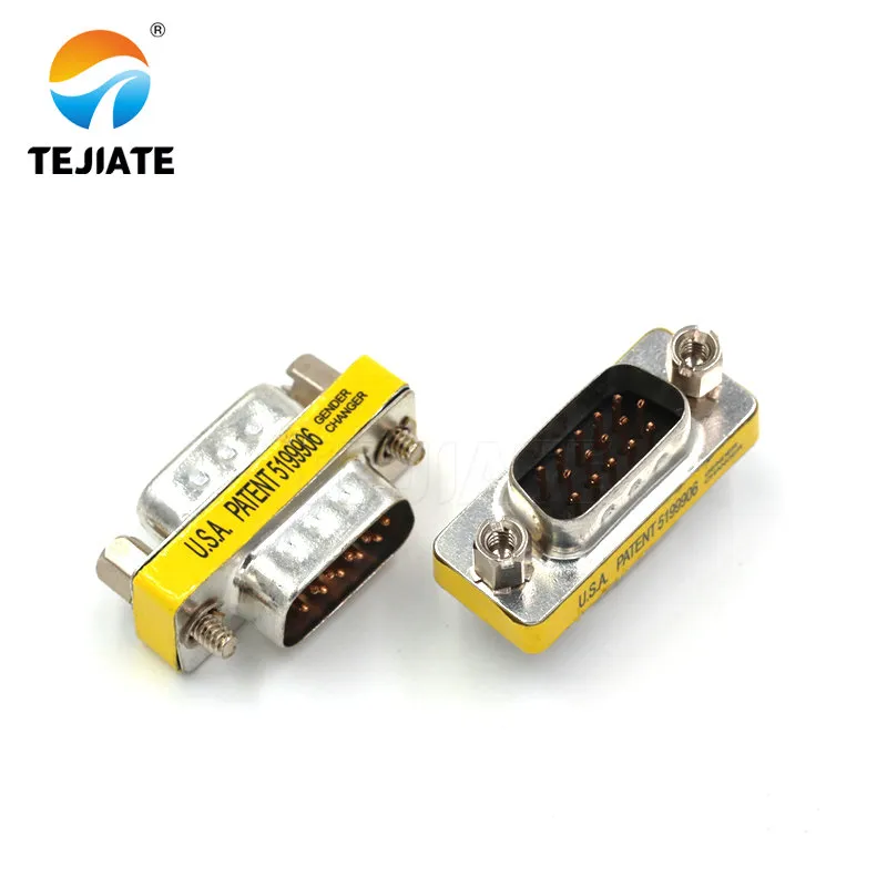 Blue VGA cable connector for analog video transmission