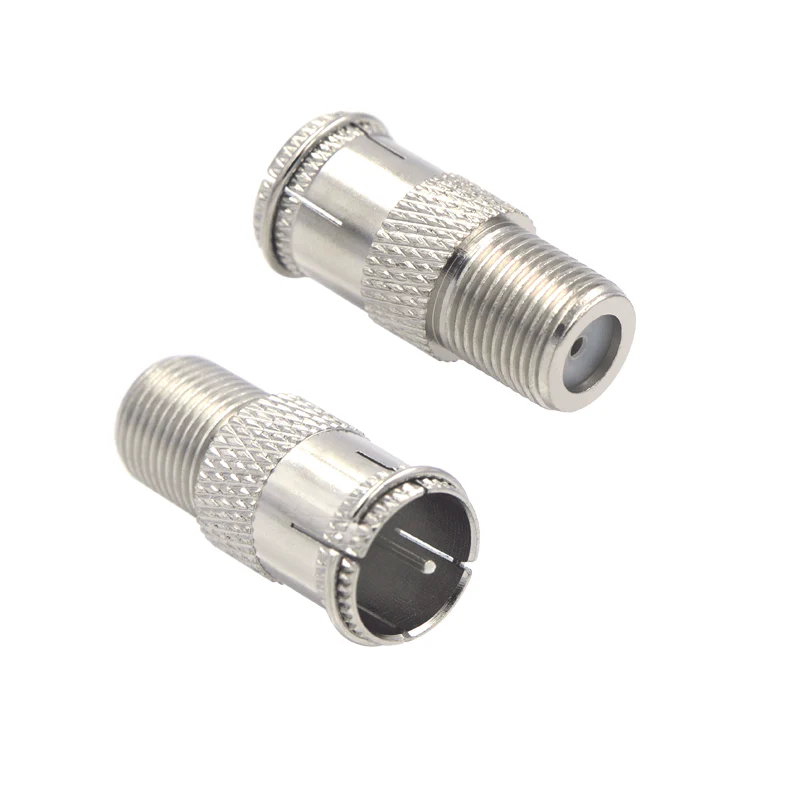 hreaded F-type coaxial connector for 75-ohm systems