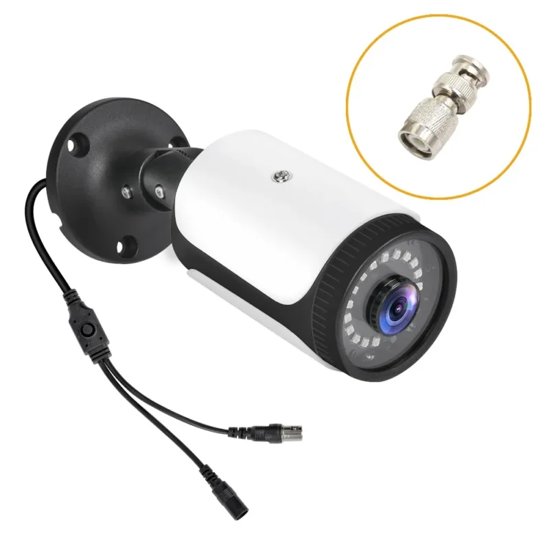 CCTV coaxial cable with BNC connectors for security cameras