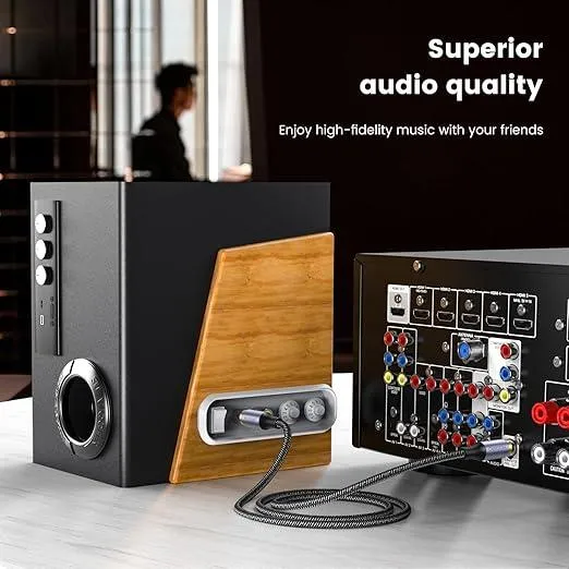 Digital coaxial speaker cable for home theater Digital coaxial speaker cable for home theater