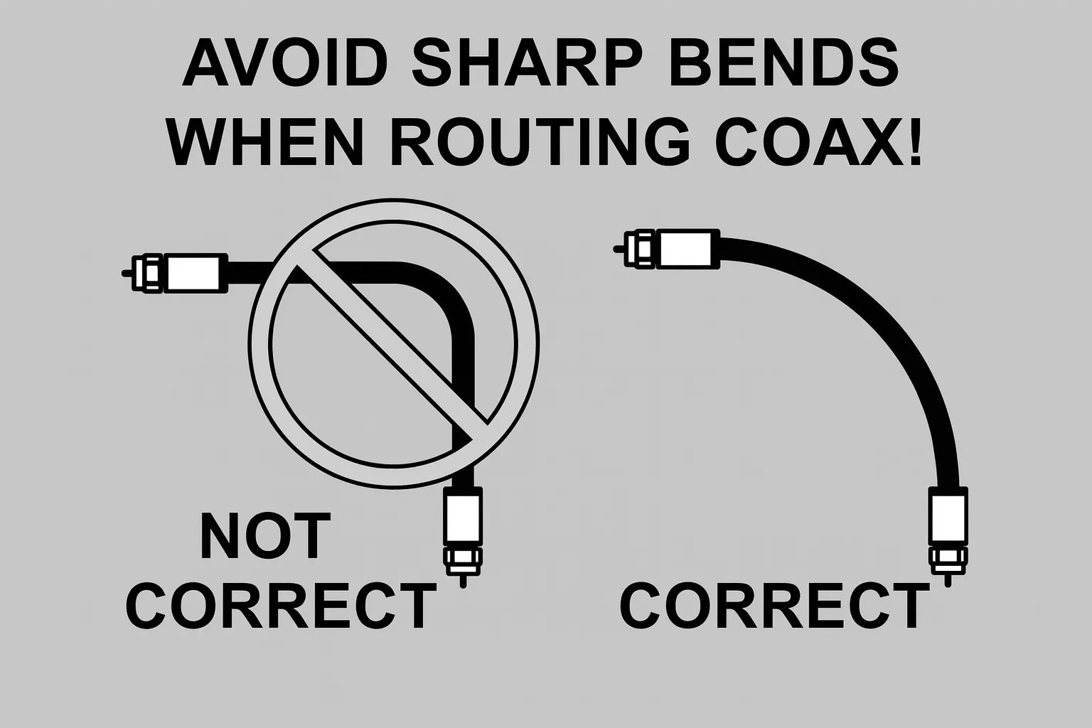 Coax Cable Installation & Maintenance Installation and maintenance tips for coaxial cables