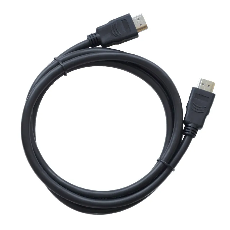HDMI Cable Product Display HDMI cable product with molded connectors for digital audio and video