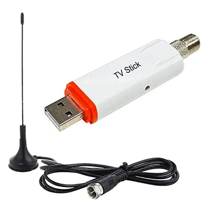 MCX Connector on GPS and TV Tuners Close-up of GPS receiver and USB TV tuner stick showing MCX female ports