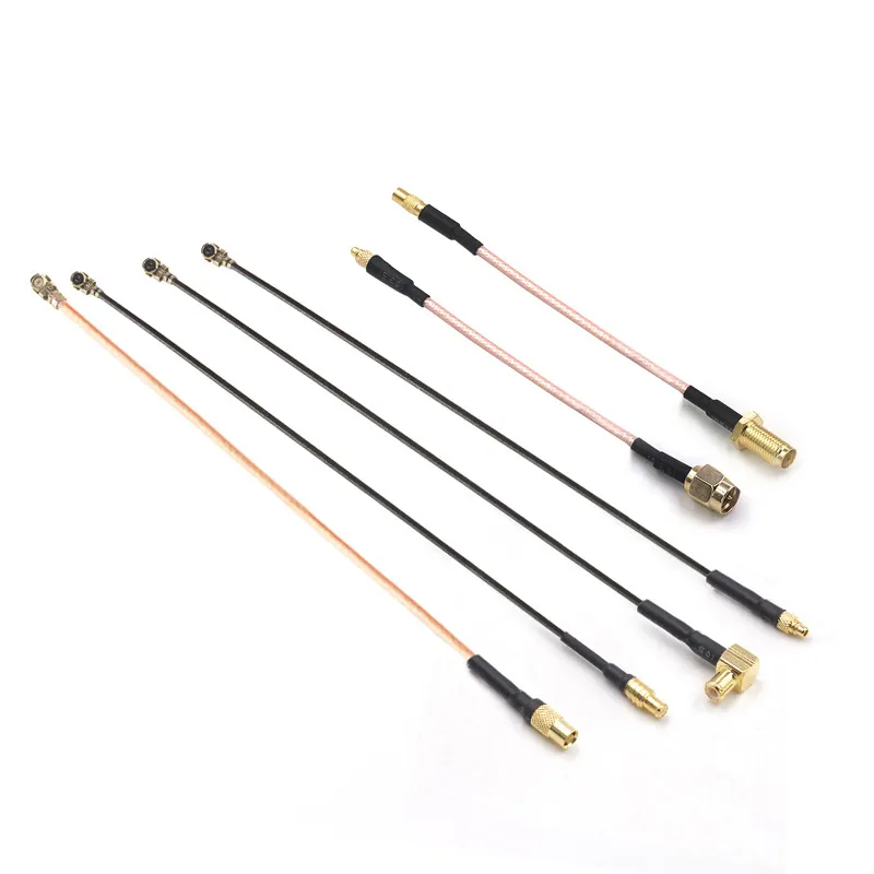 MMCX to U.FL micro RF adapter cable for PCB and wireless modules