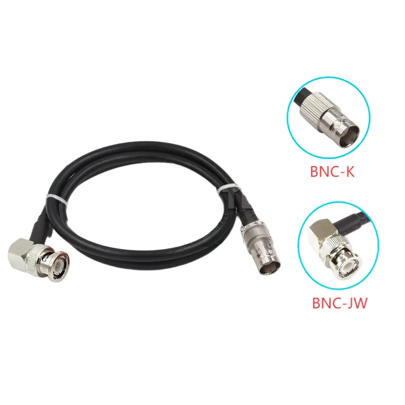 SMA male to BNC female adapter cable for RF applications
