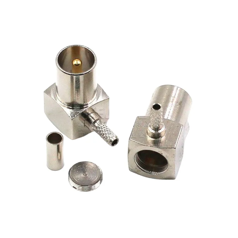Overview of various TV connector head types