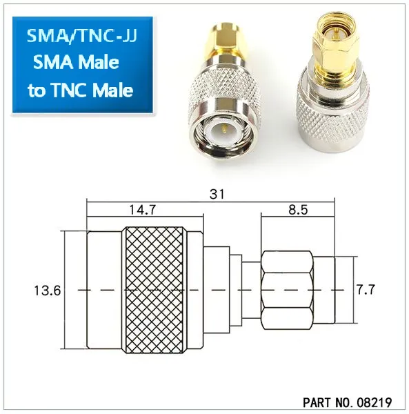TEJTE SMA/TNC-JJ Adapter Photo TEJTE SMA/TNC-JJ Adapter Photo