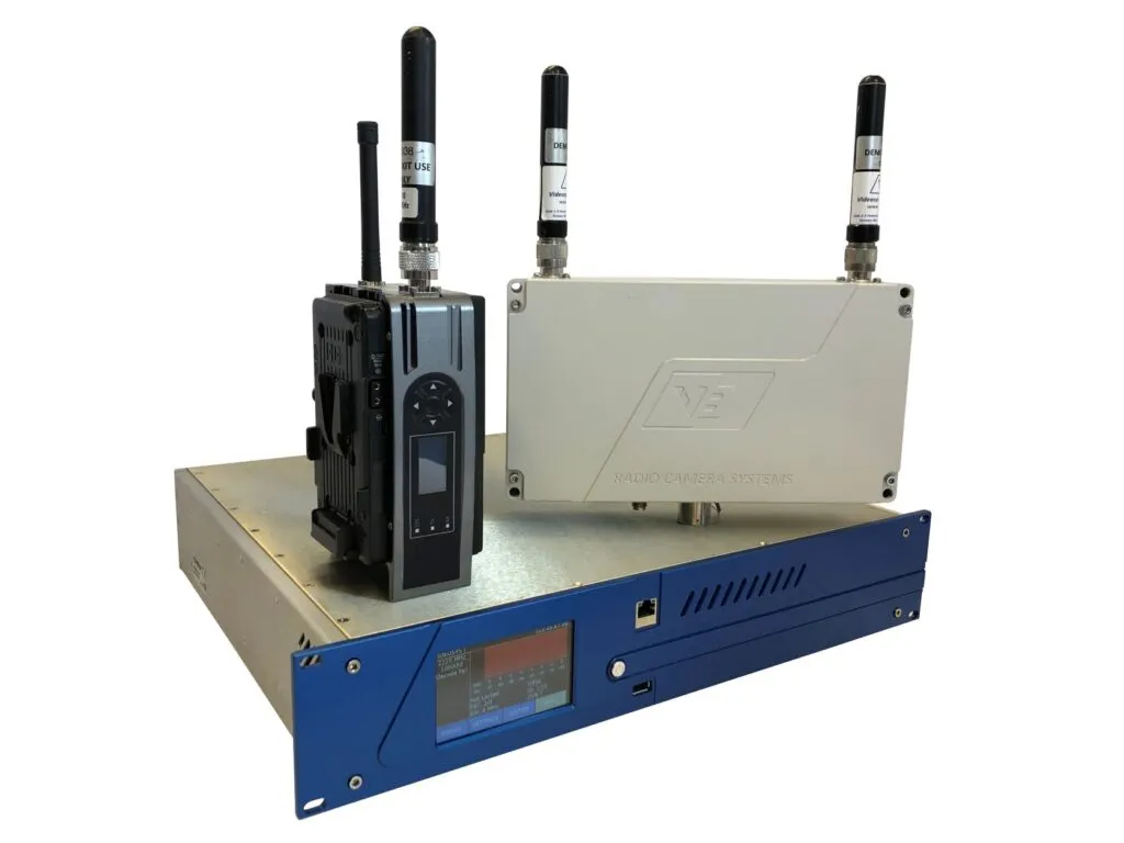 75 Ohm N connector used in a broadcast or CCTV surveillance system