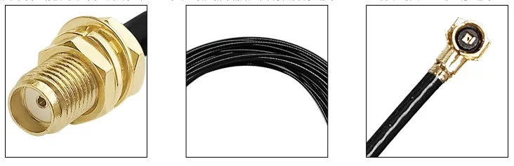 Example order specification template for custom U.FL to SMA cable assemblies