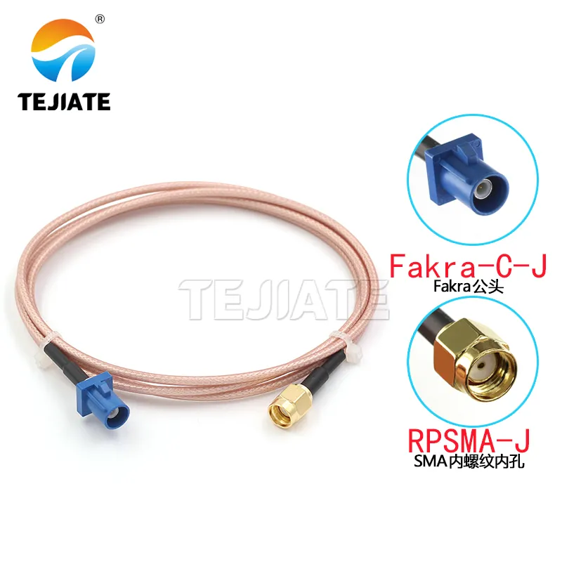 FAKRA & RP-SMA Connectors FAKRA and RP-SMA connectors compatible with RG316 cable