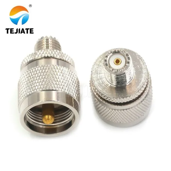 Mini-UHF Connector Size Mini-UHF connector size reference chart showing it is smaller than standard UHF