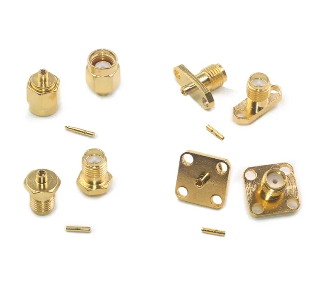 SMA Bulkhead Connector Structure Schematic of SMA bulkhead connector structure