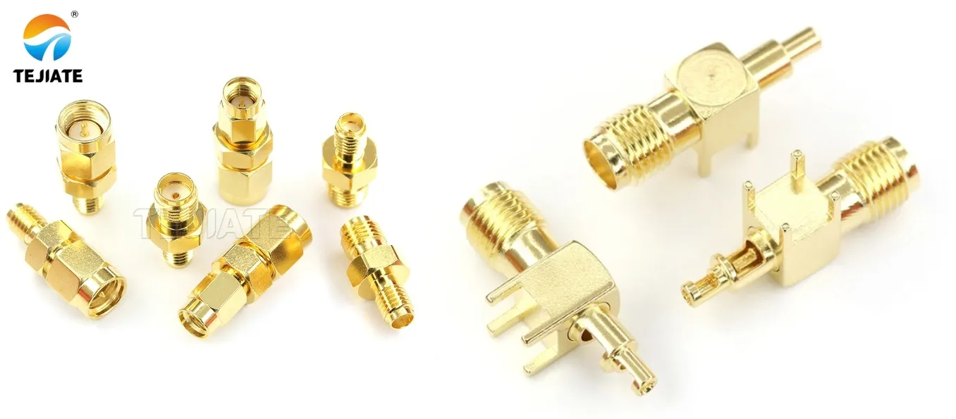 Selector Guide Illustration SMA bulkhead connector selection guide illustration