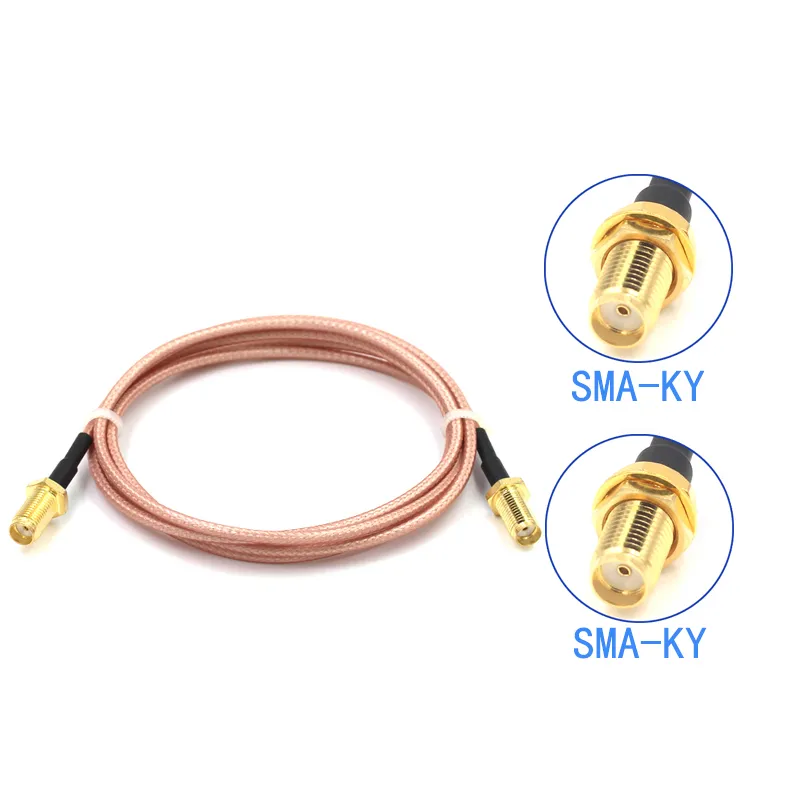 SMA Female to Female Cable SMA female to SMA female adapter cable