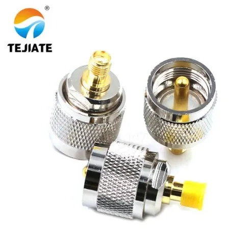 SMA Female to UHF Male Adapter SMA female to UHF male (PL-259) adapter