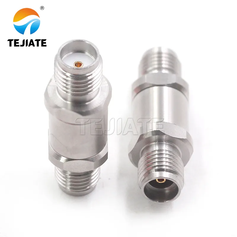 Frequency rating of SMA female couplers up to 18 GHz and 26.5 GHz Frequency rating of SMA female couplers up to 18 GHz and 26.5 GHz