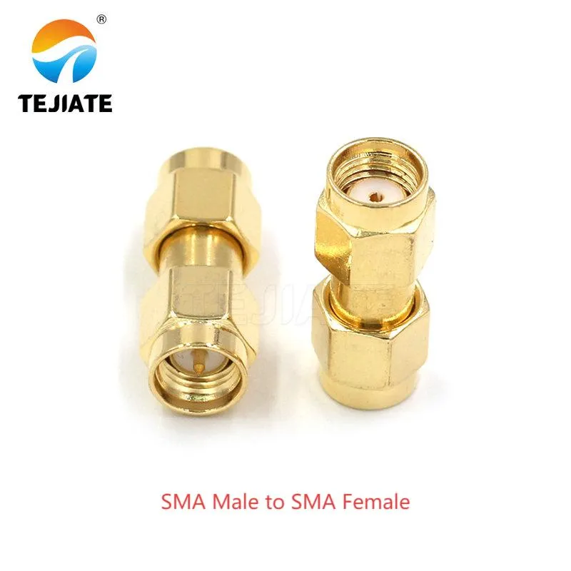 Inline SMA male to female adapter with 50Ω impedance Inline SMA male to female adapter with 50Ω impedance