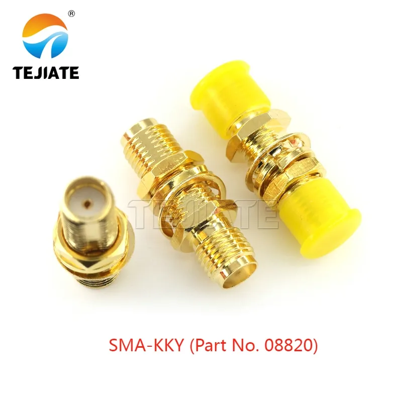 SMA-KKY Bulkhead Adapter SMA-KKY bulkhead feedthrough adapter (Part No. 08820)