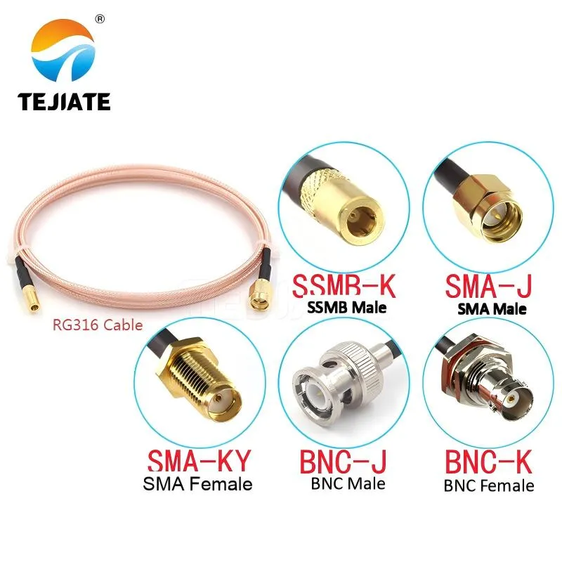 Comparison diagram of SMA and RP-SMA connector polarity