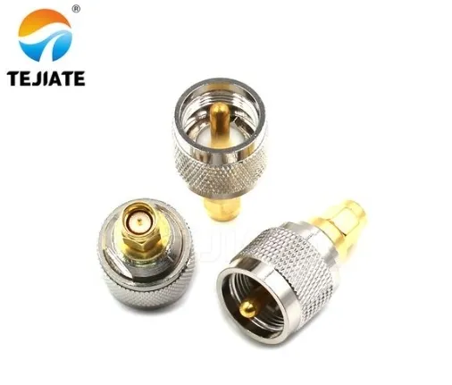 UHF Male to SMA Female Adapter UHF male (PL-259) to SMA female adapter