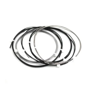 Single product photo of a WiFi antenna extension cable, typically RP-SMA male to female, with clear labels on length and connector type
