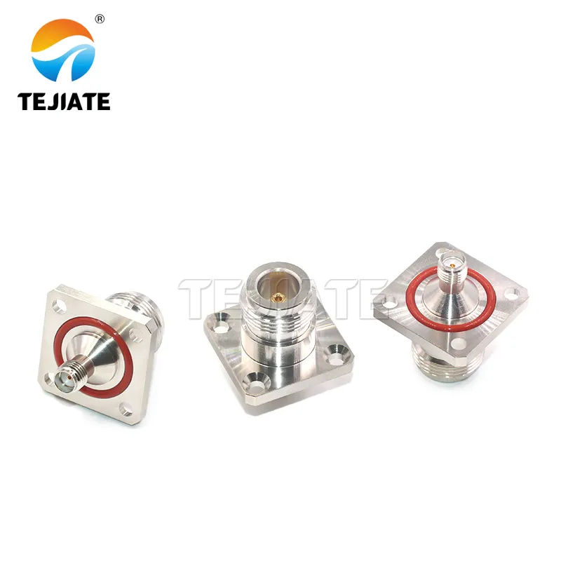 N/SMA-KKF Waterproof Flange Connector physical image