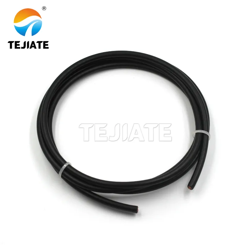 Close-up view of RG58 coaxial cable showing its black PVC jacket and construction Close-up view of RG58 coaxial cable showing its black PVC jacket and construction