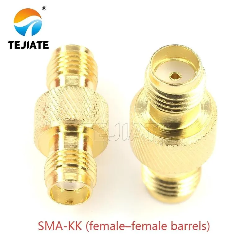 SMA-KK Female-to-Female Barrel Adapter physical image SMA-KK Female-to-Female Barrel Adapter physical image