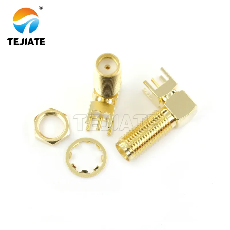 Right-Angle SMA Connector (SMA-KWE)