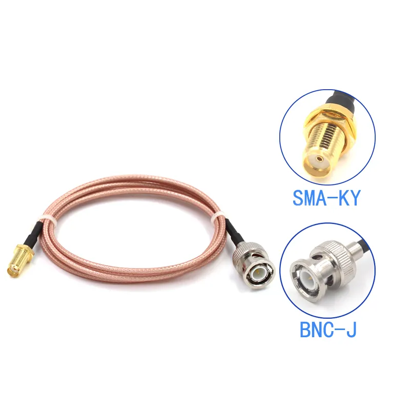 Short SMA jumper cable vs stacked adapters
