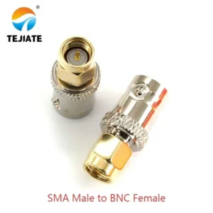 TEJIATE brand SMA Male to BNC Female adapter