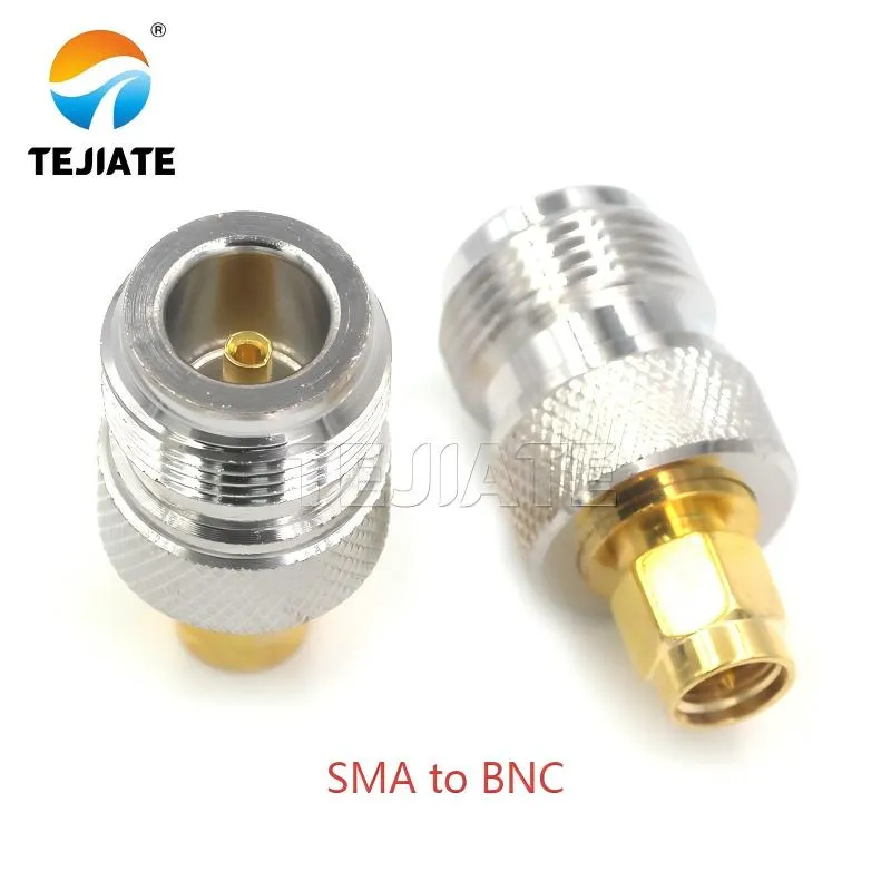 Schematic diagram of an SMA to BNC adapter
