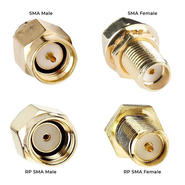 SMA female vs RP-SMA female polarity difference