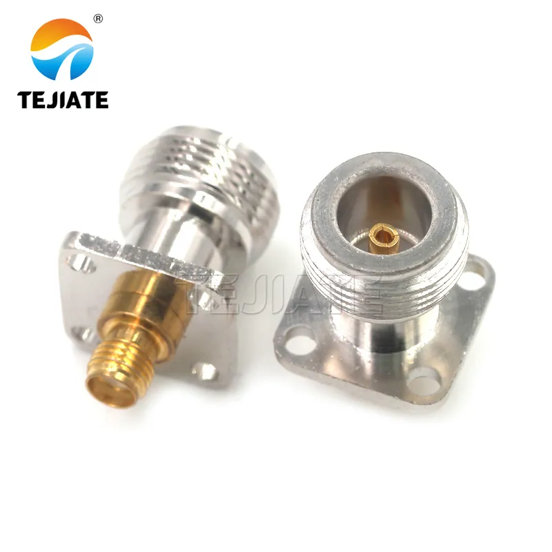 TEJTE Part 08764 SMA-F to N-F Bulkhead Adapter TEJTE Part 08764 SMA-F to N-F Bulkhead Adapter