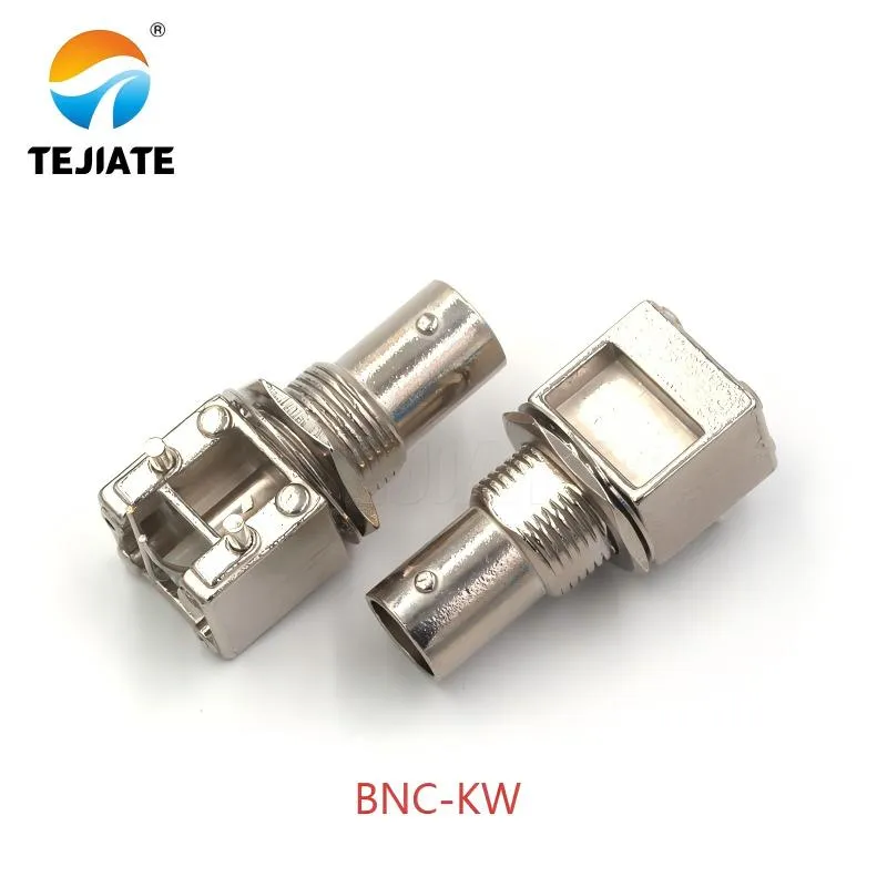 BNC-KW right-angle adapter for compact spaces BNC-KW right-angle adapter for compact spaces