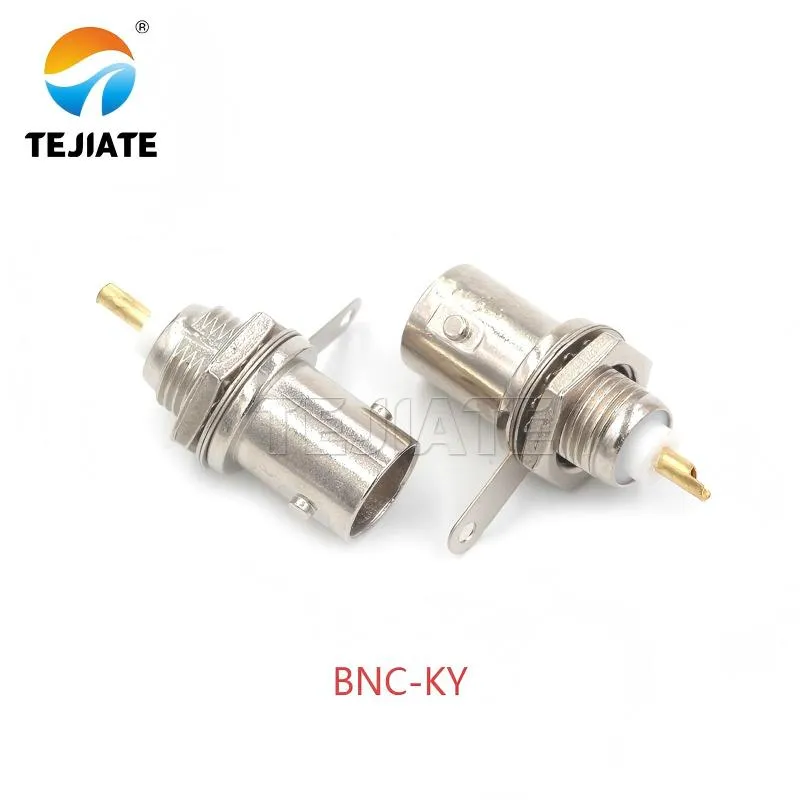 Physical image of the TEJIATE BNC-KY 75-ohm connector. Physical image of the TEJIATE BNC-KY 75-ohm connector.