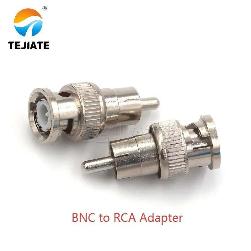 BNC to RCA adapter physical interface comparison