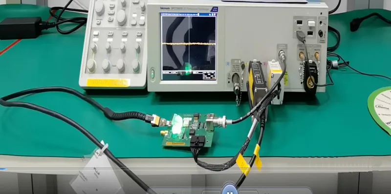 Validating TVS diode clamping effect using an ESD gun and oscilloscope in a lab. Validating TVS diode clamping effect using an ESD gun and oscilloscope in a lab.
