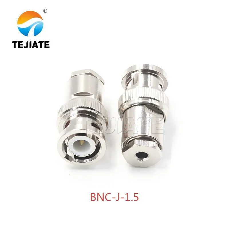 Physical image of the TEJTE BNC-J-1.5 open-window bulkhead connector.