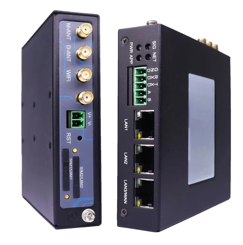 Example diagram of common antenna connector types on consumer Wi-Fi routers/APs and industrial IoT gateways. Example diagram of common antenna connector types on consumer Wi-Fi routers/APs and industrial IoT gateways.