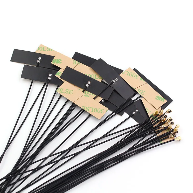 Physical product photo of an FPC antenna with key clearance markings Physical product photo of an FPC antenna with key clearance markings