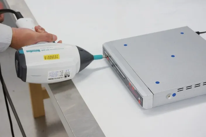 Schematic of the ESD test pulse waveform and its stricter calibration requirements as specified in the IEC 61000-4-2:2025 (Ed.3) standard Schematic of the ESD test pulse waveform and its stricter calibration requirements as specified in the IEC 61000-4-2:2025 (Ed.3) standard