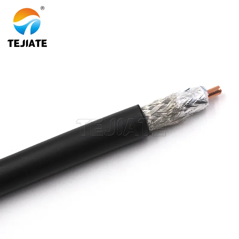 Product photo of TEJTE brand LMR-400 low-loss coaxial cable Product photo of TEJTE brand LMR-400 low-loss coaxial cable