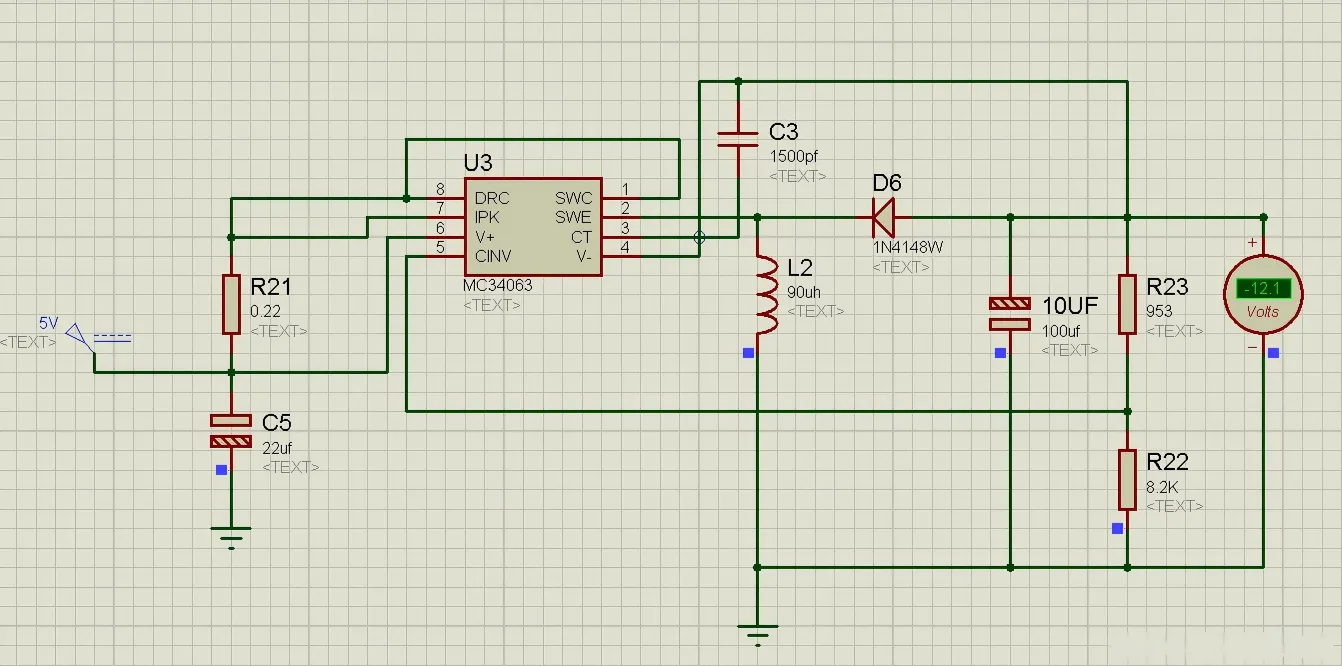 The three fundamental circuit topologies for MC34063: Buck (step-down), Boost (step-up), and Inverting. The three fundamental circuit topologies for MC34063: Buck (step-down), Boost (step-up), and Inverting.