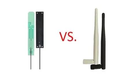 Comparison chart between rubber-duck antennas and internal antennas (FPC/PCB/ceramic) Comparison chart between rubber-duck antennas and internal antennas (FPC/PCB/ceramic)