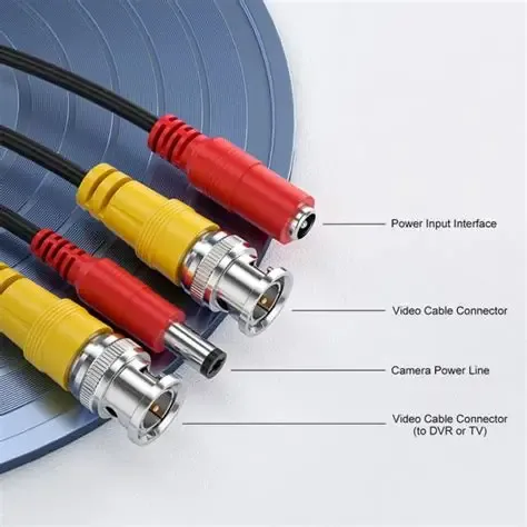 Diagram distinguishing the terminology among BNC cable, BNC video cable, and BNC camera cable. Diagram distinguishing the terminology among BNC cable, BNC video cable, and BNC camera cable.