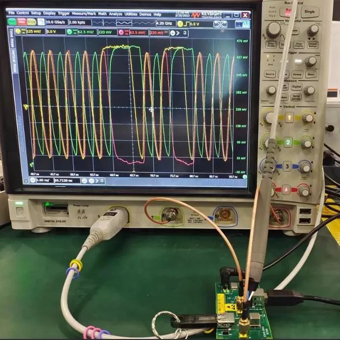 Illustration of SMA male-to-male cable used in later system integration stages.